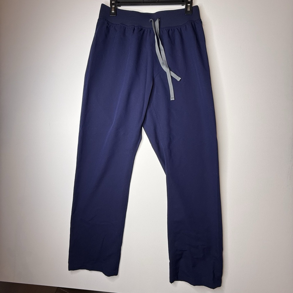 Figs Technical Collection Scrub Pants Navy Blue, Medium Women's